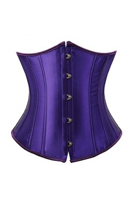 Zhitunemi Corset bustier en satin pour femme - Grande taille, Curcuma., XX-Large
