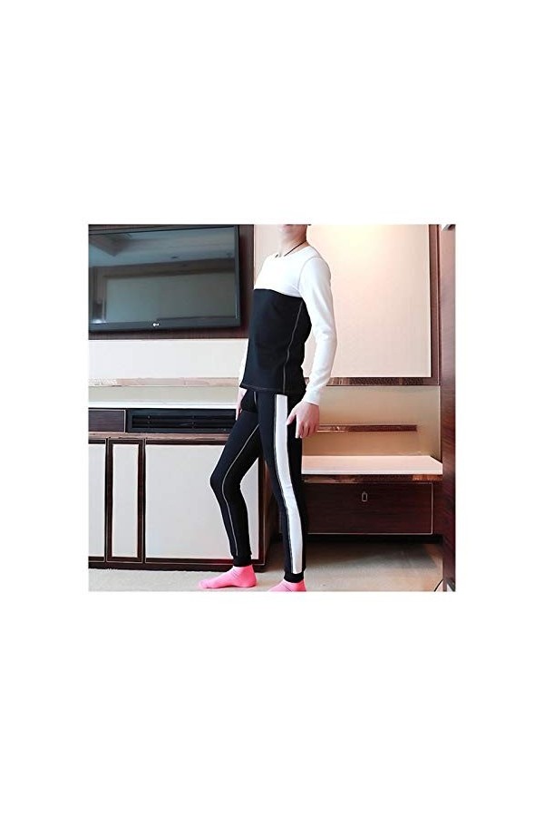 DDSP Sexy Coton Low Rise sous-vêtements Longs Vêtements Thermiques Thermique Thermique Underpants Hommes Solides Hommes Colo