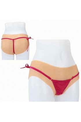 LXURY Culotte en Silicone réaliste Culotte Moulante cachant Le Corps sous-vêtements Triangle Sissy pour Drag Queen Crossdress