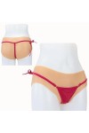 LXURY Culotte en Silicone réaliste Culotte Moulante cachant Le Corps sous-vêtements Triangle Sissy pour Drag Queen Crossdress