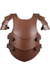 Newwyt Cosplay Poitrine Armure Faux Cuirs Corps Poitrine Harnais Médiéval Renaissance Costume Armure Cosplay Costume De Fête 