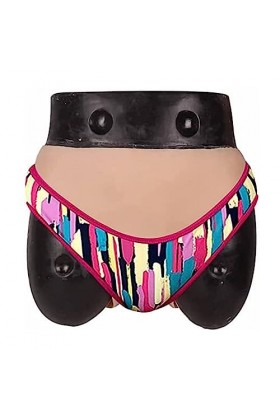 LXURY Culotte en Silicone pour Hommes Travestissement Culotte Butt Lifter Hip Enhancer Short De ContrôLe pour Transgenre Drag