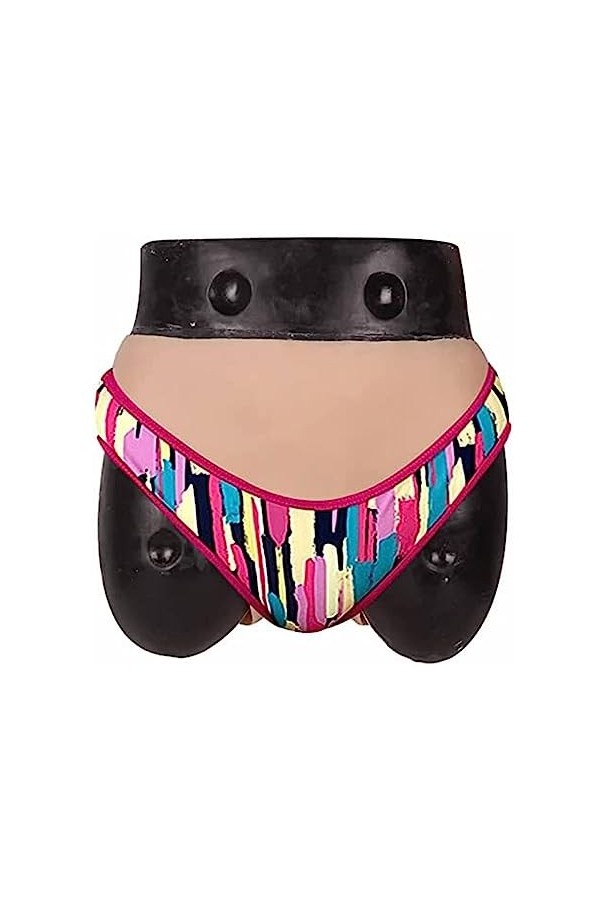 LXURY Culotte en Silicone pour Hommes Travestissement Culotte Butt Lifter Hip Enhancer Short De ContrôLe pour Transgenre Drag