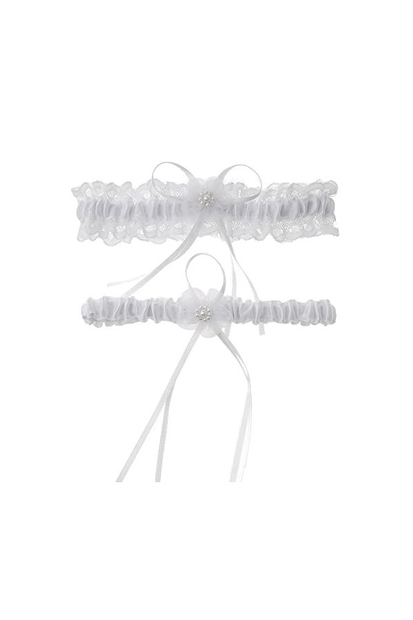 GOOFFY WXYNHHD Mariage Jarretière Fleur Ceinture Sexy Jarretières for Femmes Cuisse Anneau De Mariée Jambe Jarretière Jarreti