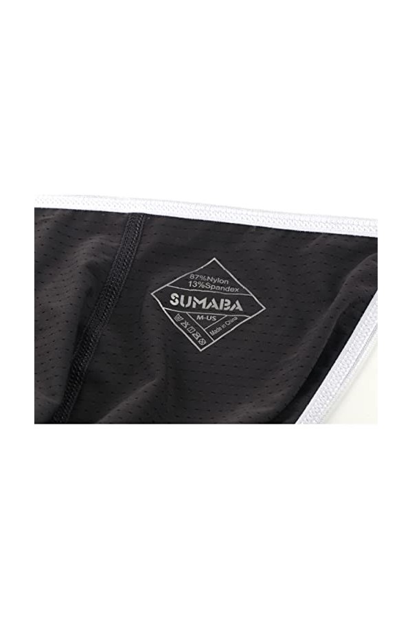 BIATWOWR String sexy pour homme - String taille basse - Dos en T, 3*Multi 02, M