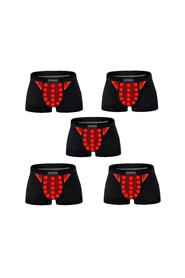 XSION Sous-vêtements Délargissement Pour Hommes Short De Confort Thérapie Magnétique Soins De Santé Pantalon Intérieur Améli