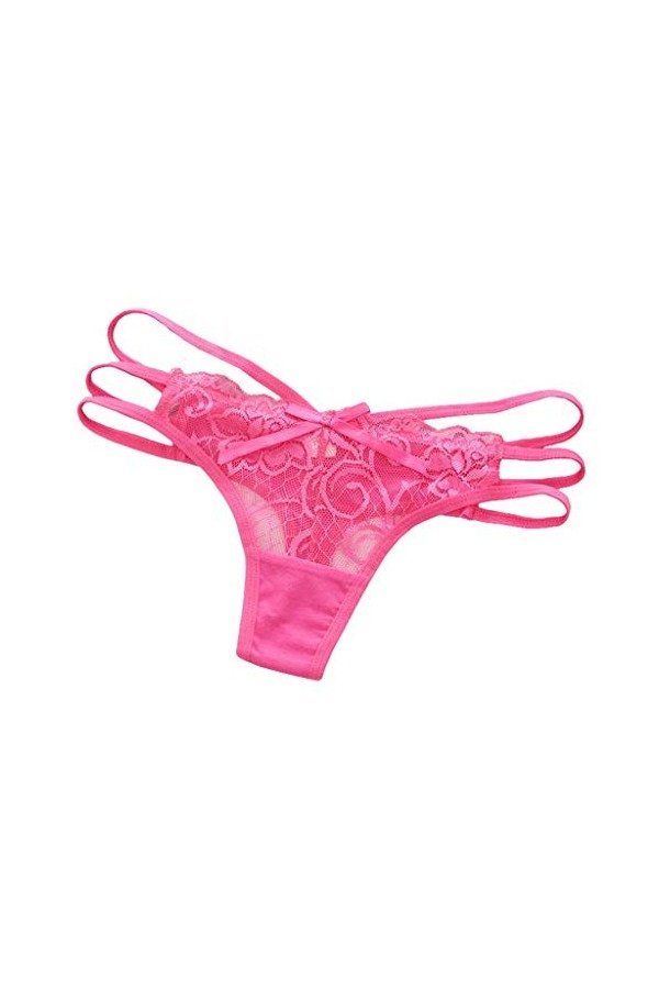 Jixin4you Femme Culotte Taille Basse String Erotique Violet