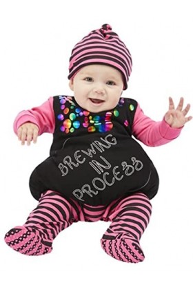Smiffys Witch Brewing In Process, Filles, 64019B4, violet, Baby-Age 9-12 Months