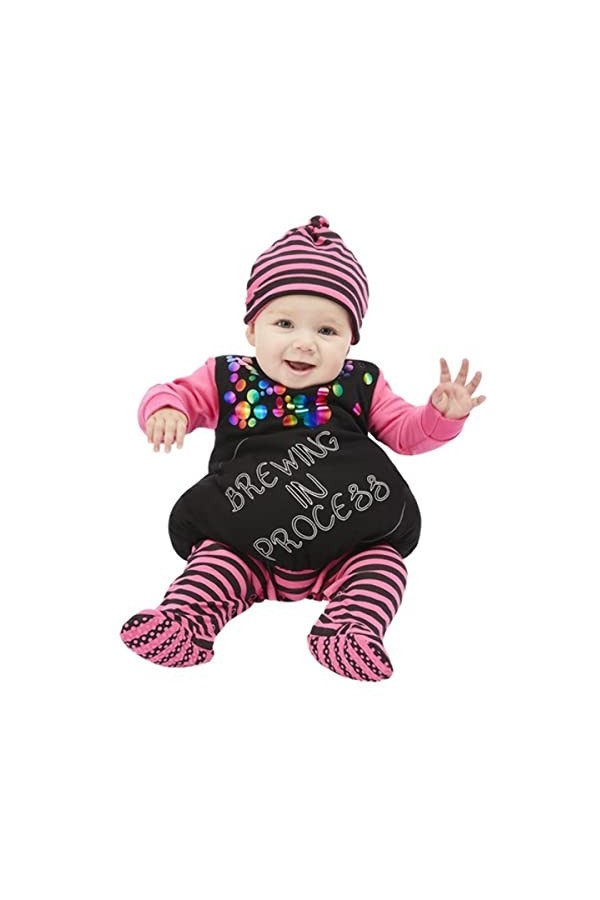 Smiffys Witch Brewing In Process, Filles, 64019B4, violet, Baby-Age 9-12 Months