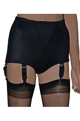 Swanky Pins - Jarretières - Femme Noir Noir - Noir - XXX-Large