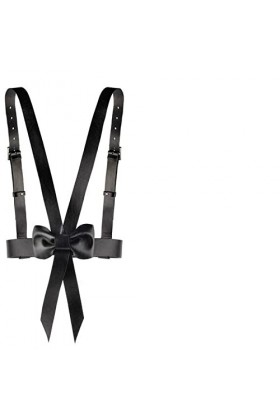 CIRONI Femmes jarretelles noeud papillon ceinture chemise robe accessoires bretelles vintage bal tenue de femme de chambre