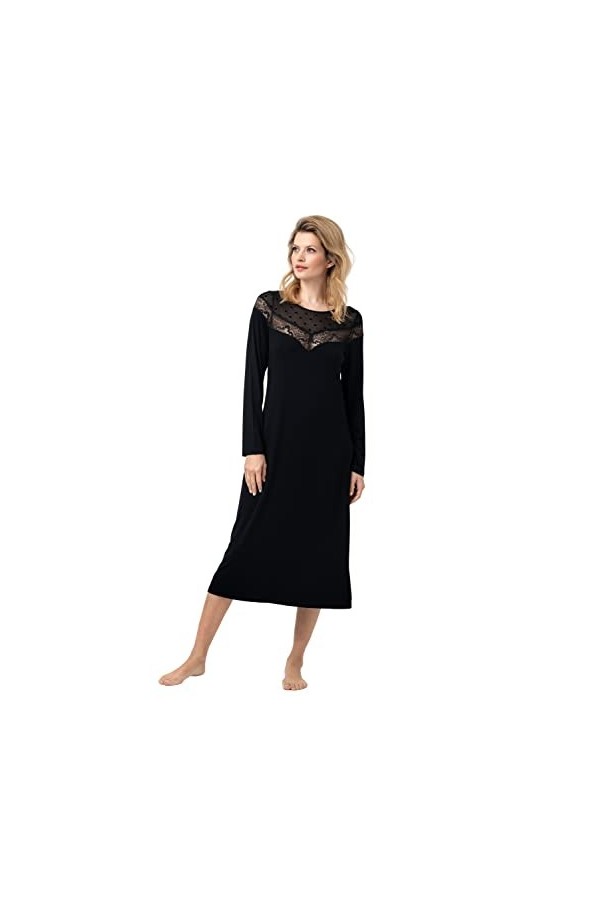 Oh!Zuza Nuit avec Dentelle Nightgown, Framboise, XL Femme