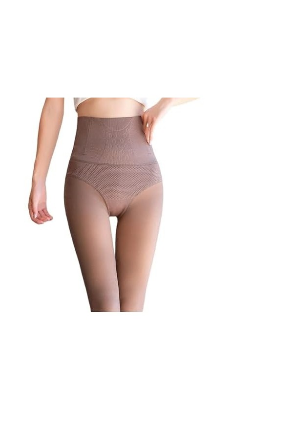 PROEES Leggings chauds sexy for femmes Color : Coffee 2, Size : 460g 
