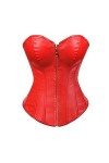 TTCI-RR Bustiers et Corsets Femmes Sexy Corsets Burlesque Surbuste Corsets Bustiers avec Fermeture à glissière Avant Plus Tai
