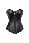 TTCI-RR Bustiers et Corsets Femmes Sexy Corsets Burlesque Surbuste Corsets Bustiers avec Fermeture à glissière Avant Plus Tai