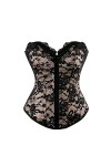 TTCI-RR Bustiers et Corsets Corsets et Bustiers Renaissance sous-vêtements désossé pour Femmes modèle Showgirl Clubwear Rave 
