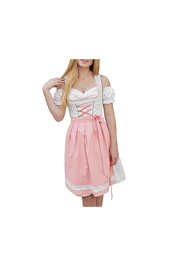 Robe de soubrette florale sexy douce allemande Oktoberfest Drindl Robe de soubrette allemande Robe de soubrette tenue tenue t
