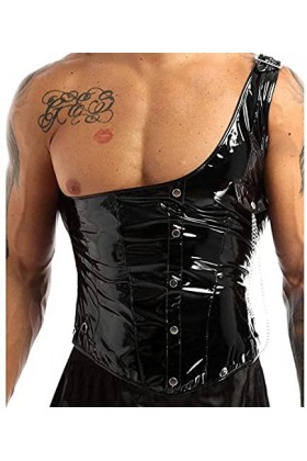 KSDFIUHAG Sexe Et Sensualité Lingerie Ensembles De Lingerie pour Femmes Hommes Lingerie Tops Épaule Chaîne en Métal Taille Co