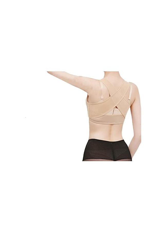 ZLCO Correcteur De Posture Dépaule pour Les Femmes, Attelle Dorsale pour Le Soutien De La Poitrine Et Redresser Le Soutien-G