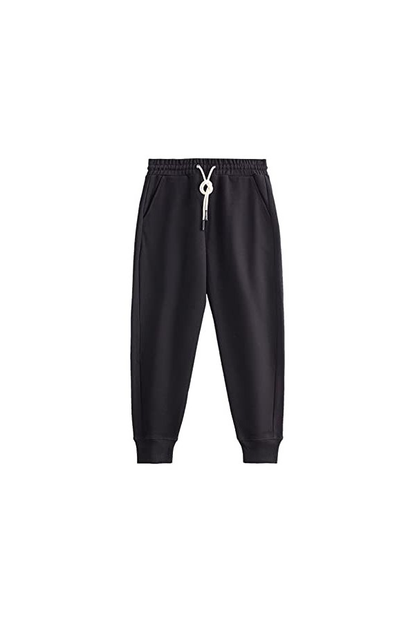 BAIXIAOCHI Automne Et Hiver Pieds GroupéS Cordon Fermé éPaissi Hommes Et Femmes DéContracté Petit Pied Pantalons De SurvêTeme