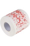 1 Rouleau Salle De Bain Papier Toilette Doux Père Noël Arbre Joyeux Noël Coloré Imprimé Baignoire Papier Toilette Fournitures