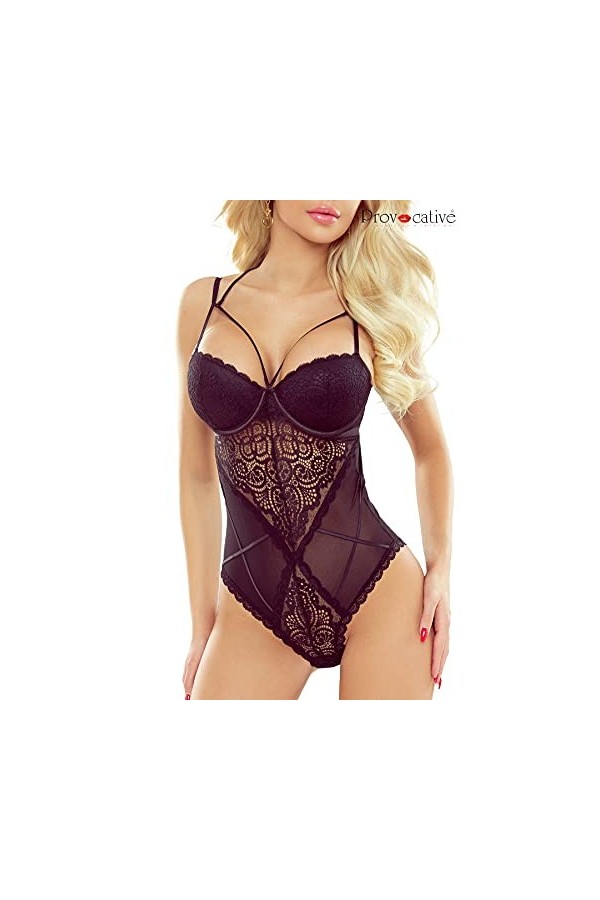 Provocative Dessous Body PR1664, Noir , L/XL