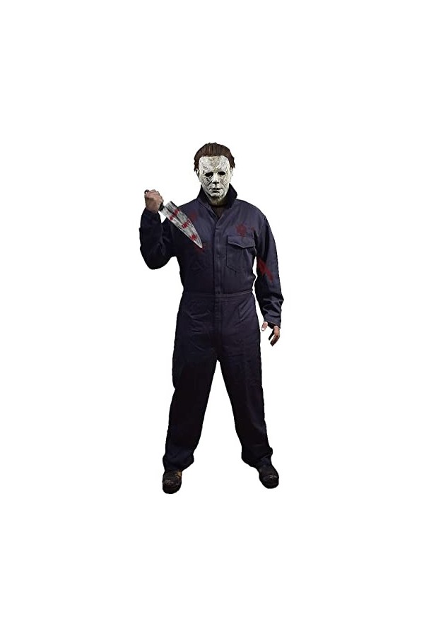 Geplaimir Cruella Deville G019 Costume pour femme Noir et blanc Accessoire Scarf Fourrure artificielle