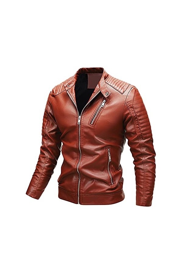 RYTEJFES Veste à capuche chaude pour homme - Veste de pilote dhiver - Manteau en tricot - Veste dautomne 4XL - Veste en cui