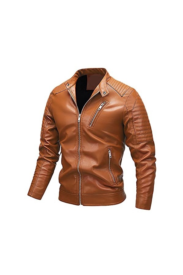 RYTEJFES Veste à capuche chaude pour homme - Veste de pilote dhiver - Manteau en tricot - Veste dautomne 4XL - Veste en cui