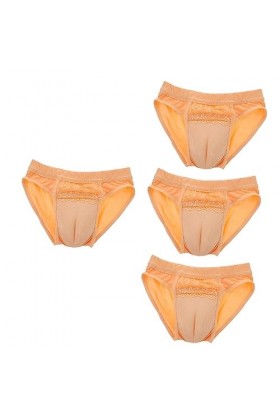 Healeved 4 Pièces Vêtements Homme à Femme sous-vêtements De Gaffe Culotte Transgenre Culotte De Gaffe Rentrer des Culottes po