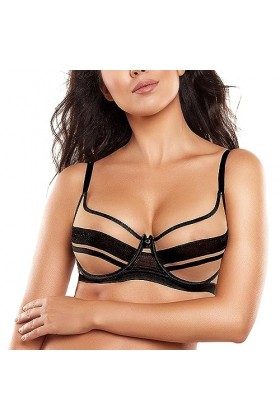 Axami Soutien-Gorge Non-Rembourré V-10491, Noir,90F