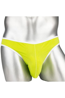 BIATWOWR Sous-vêtements pour homme avec grande poche taille élastique en maille respirante sans étiquette, 3*Multi, XXL