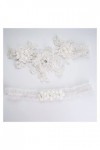 Mariée Sexy Dentelle Fleur De Mariage Jarretière Ceinture De Mariée Cuisse Jarretière Accessoires De Mariage Pour Femmes Cou