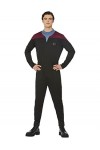 Star Trek Voyager Command Uniform, Jumpsuit, Delta Badge & Rank Insignias, M 