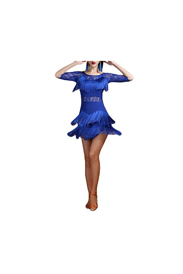 Jarretière en Cristal de Mariage,Accessoires de Mariage jarretière en Dentelle-Violet 5pcs_L,Jarretière en Dentelle avec Orne