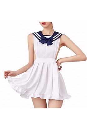 AAGAZA Maid Sexy Dress Uniform Cosplay ， Maid Costume Sexy Halloween Déguisements Clubwear Cosplay Outfit UniformLingerie for
