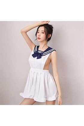 AAGAZA Maid Sexy Dress Uniform Cosplay ， Maid Costume Sexy Halloween Déguisements Clubwear Cosplay Outfit UniformLingerie for