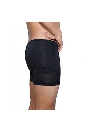 WUJNANG sous-vêtements Rembourrés pour Hommes Boxer Butt Lifter,A-XL