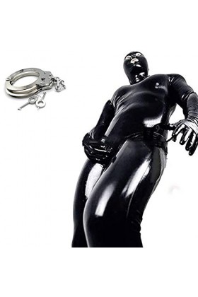 FASZFSAF Brillant en Cuir Verni Homme Catsuit Plein Hommes Design Sexy Latex Eng vêtements en Caoutchouc Fermeture à glissièr