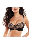 Axami Soutien-Gorge Non-Rembourré V-10521, Noir,90G