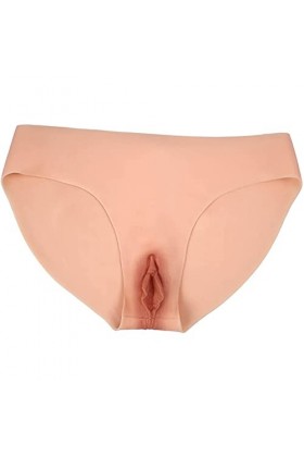 SHENXIAOMING Culotte en Silicone pour Hommes, Crossdresser Culotte Caché Gaff Panty Silicone String Homme Transgenres sous-Vê