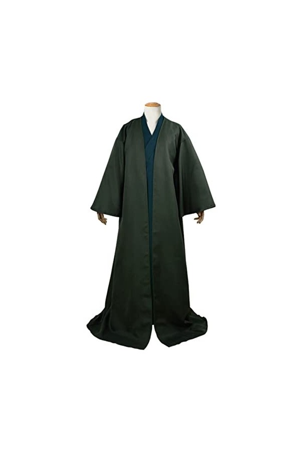 Foanja Voldemort Déguisement Adulte Cosplay Magie École Magicien Noir Lord Voldemort Uniforme Manteau Veste Complète Vêtement