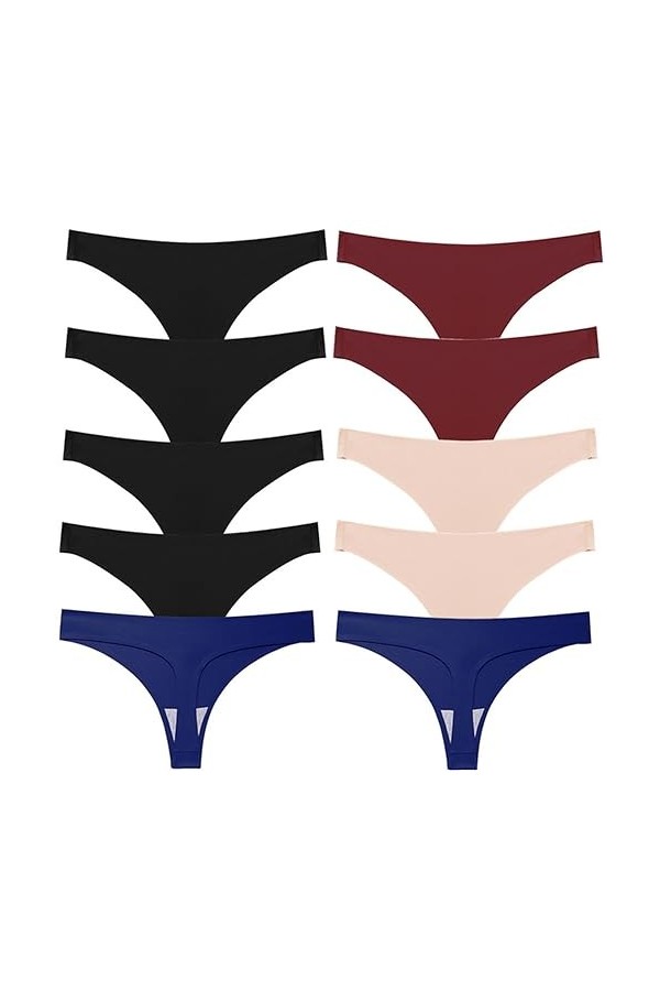 LLaviD Culotte Femme Solide Femelles Satin Satin Femmes Sports-Set 16-l