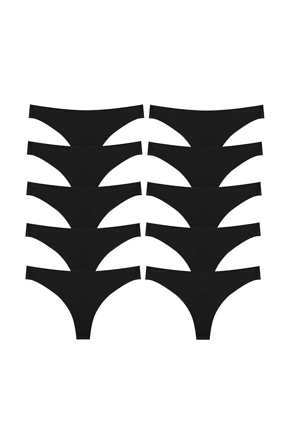 LLaviD Culotte Femme Solide Femelles Satin Satin Femmes Sports-Set 16-l