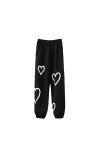 Hip Hop Femmes Pantalons Printemps Été Ample Surdimensionné Taille Haute Femme Pantalons De Survêtement Imprimé Dame Pantalon