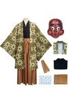 Foanja Haganetsuka Hotaru Déguisement Homme Cosplay Demon Slayer Maestro Haganetsuka Hotaru Anime Uniforme Complet et Accesso