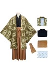 Foanja Haganetsuka Hotaru Déguisement Homme Cosplay Demon Slayer Maestro Haganetsuka Hotaru Anime Uniforme Complet et Accesso