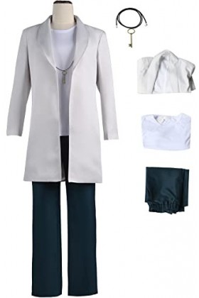 Foanja Munakata Sota Déguisement Homme Cosplay Suzume No Tojimari Complet Anime Uniforme Veste Doublure Pantalon Collier 4 Pi