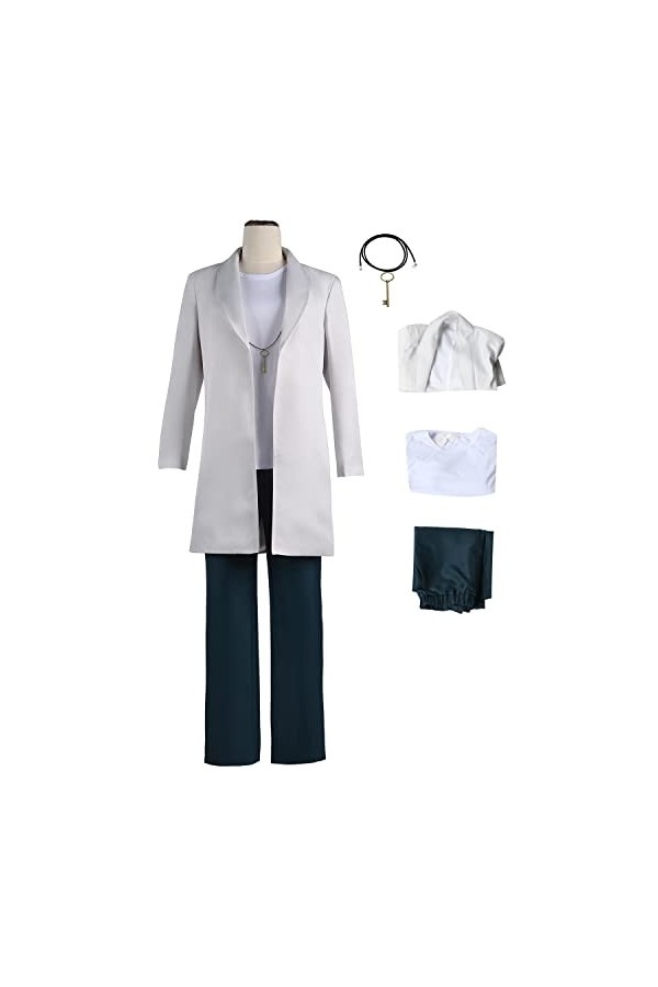 Foanja Munakata Sota Déguisement Homme Cosplay Suzume No Tojimari Complet Anime Uniforme Veste Doublure Pantalon Collier 4 Pi