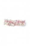 Hanky Panky 48B101 Anastasia Garter, Marshmallow/Pink, OS